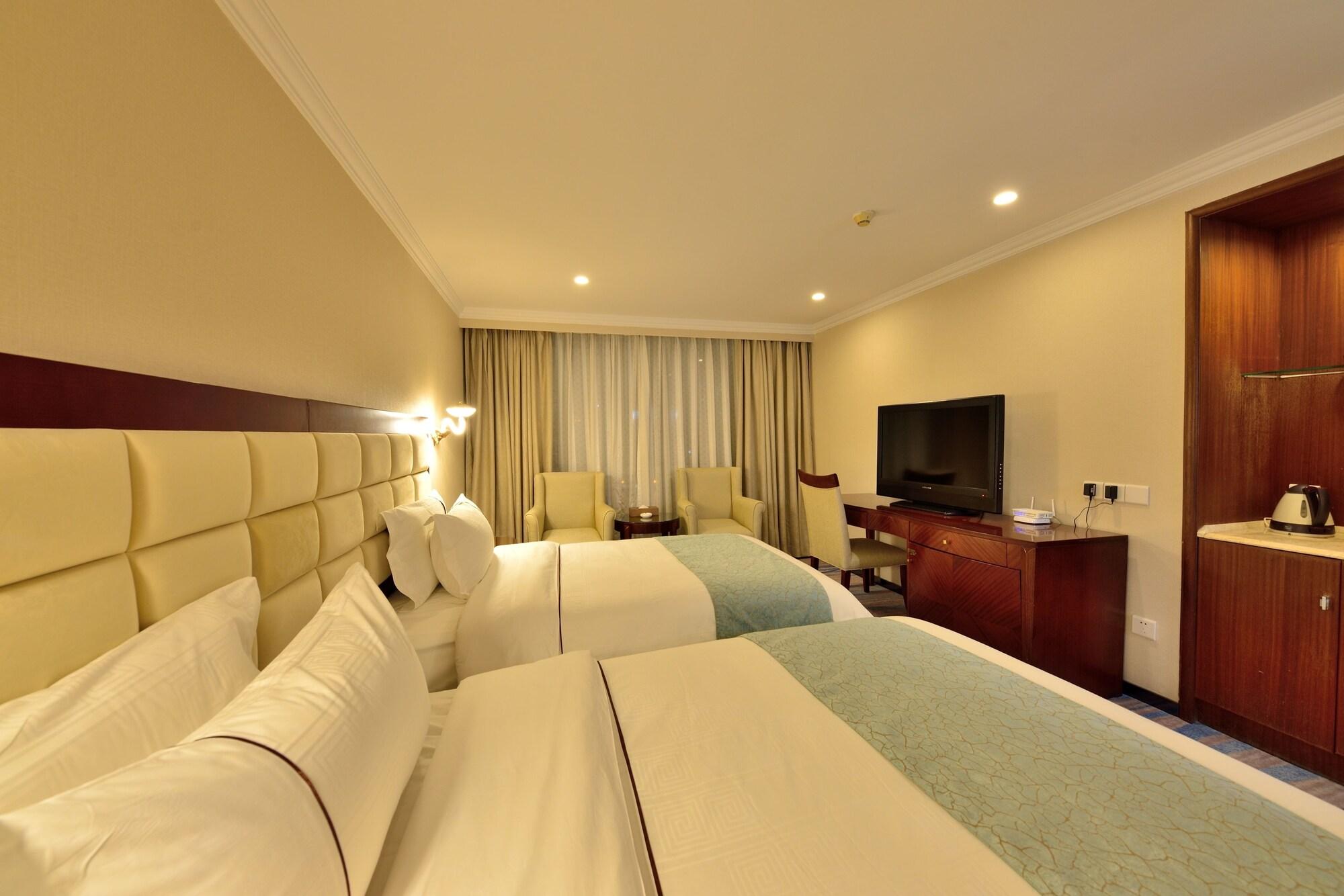 Haijun Hotel -Free Canton Fair Shuttle Bus Exterior foto