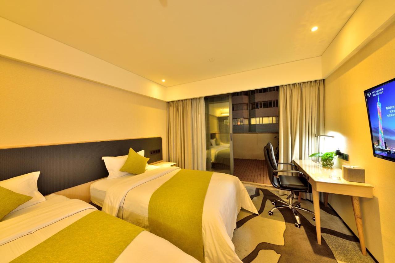 Haijun Hotel -Free Canton Fair Shuttle Bus Exterior foto